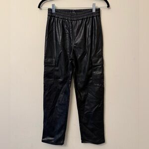 Girls NWT Gap Size 10 Vegan Leather Cargo Pants